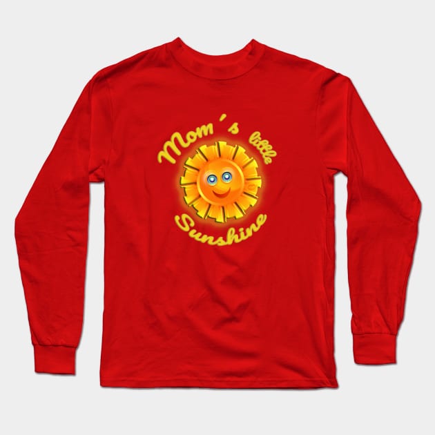 Mom´s little sunshine Long Sleeve T-Shirt by Cavaleyn Designs